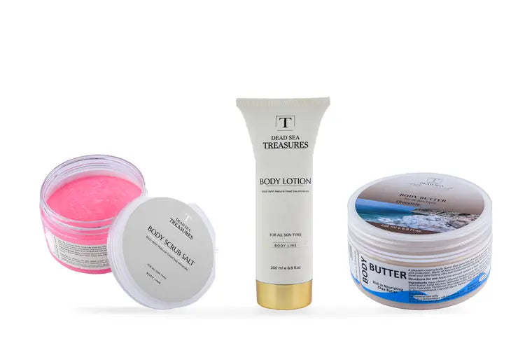 Candy Body Scrub + Body Lotion + Chocolate Body Butter