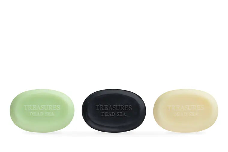 Mud Soap + Olive Oil Soap + Salt Soap